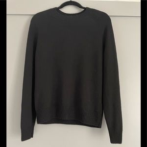 Nadaam cashmere sweater, black, size small